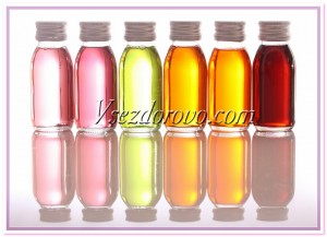 Базовые масла разных цветов фото