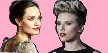 От Анджелины Джоли до Скарлетт Йохансон: какими прическами знаменитости скрывают высокий лоб
