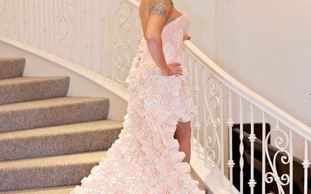 Свадебные платья из туалетной бумаги | Антирукоделие