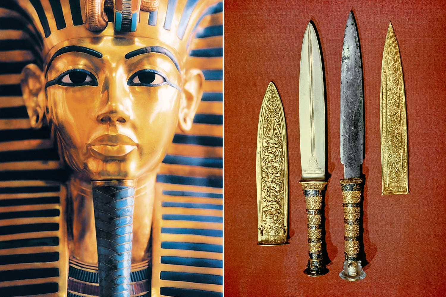 «Железо с неба»: как кинжал из космического сплава металлов попал в гробницу Тутанхамона