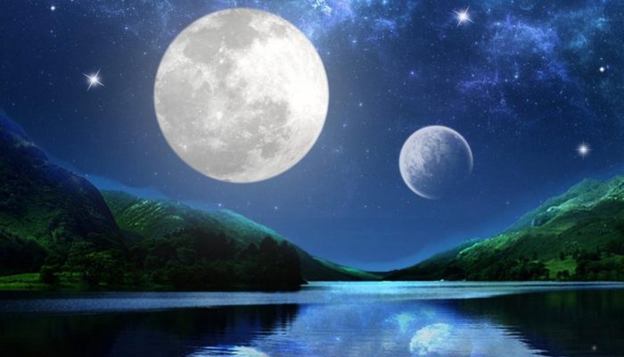 Интересные факты: у древней Земли было две луны и на них происходили землетрясения