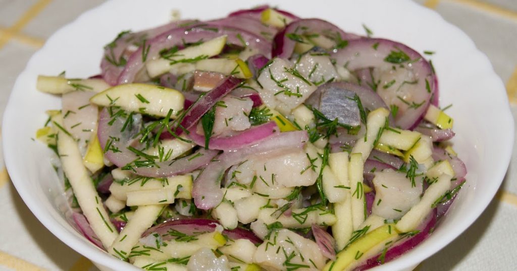 Салат с сельди рецепт с фото очень вкусный