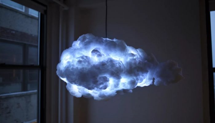 Как сделать светильник в виде облака своими руками